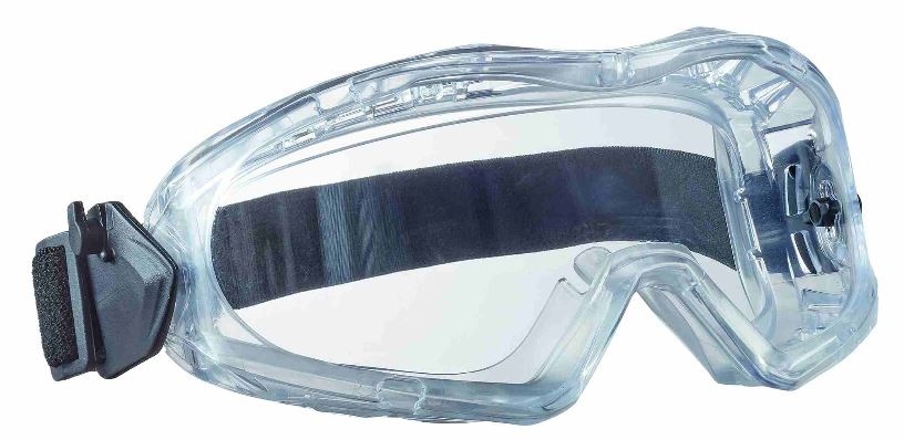 Tector 4157 RAID Safety glasses with adjustable head band clear