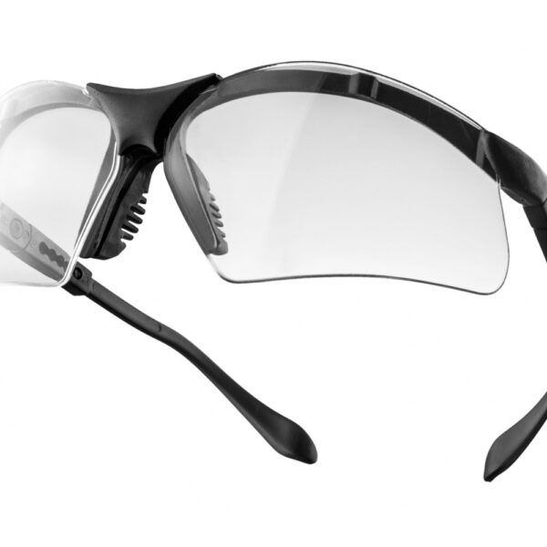 Tector 41942 SKYLINE safety glasses Black / clear EN166