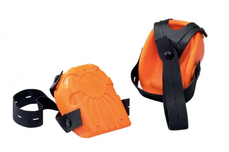 ERGO PLUS Knee pads protection with ergonomic shape form DIN EN 14404