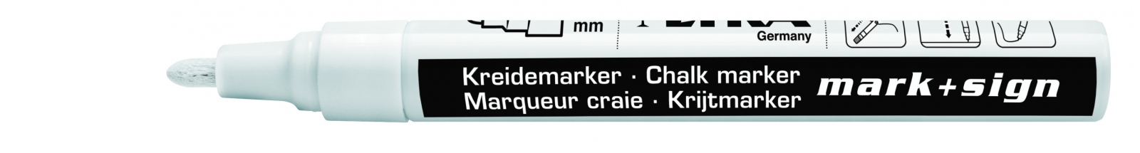 Lyra 4410001 Chalk marker for blackboard 2-4mm