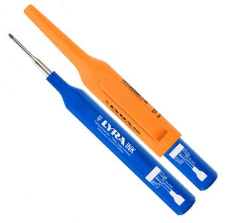 Lyra INK 4480 Deep hole marker Blue