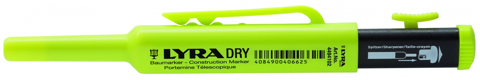 Lyra Dry 4494102 Construction Marker with Full Colored Cap
