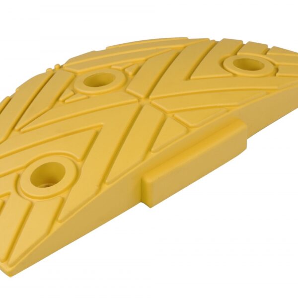CRASH STOP 47520 Speed ramp start piece, yellow, L25 B42 H7,5 cm