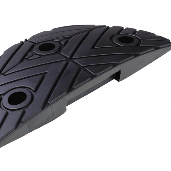 CRASH STOP 47531 Speed ramp end piece, black, L25 B42 H7,5 cm