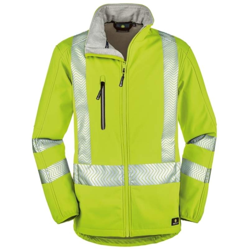 4Protect 3477 TYLER High visibility softshell jacket yellow XS - 6XL
