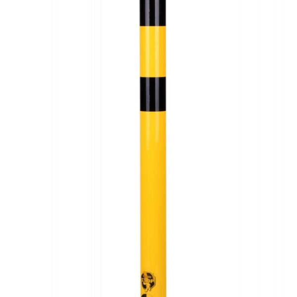 CRASH STOP 50-10 Impact Protection Bollard yellow-black 1200 x ø76 mm