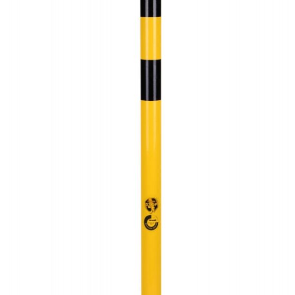 CRASH STOP 50-20 Impact Protection Bollard yellow-black 1200 x ø76 mm