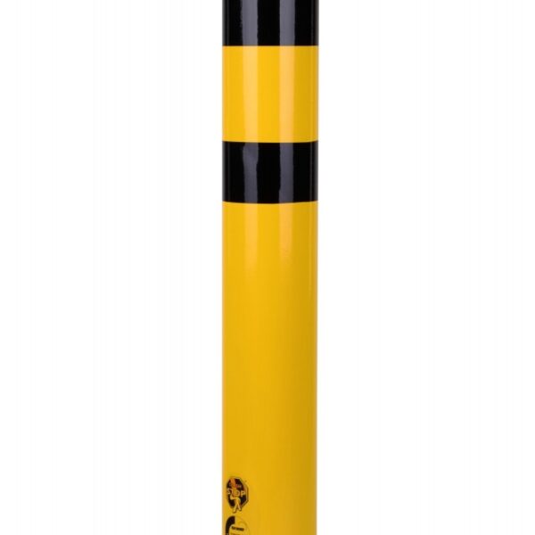 CRASH STOP 50-40 Impact Protection Bollard yellow-black 1200 x ø159 mm