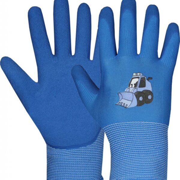 Hase Leo Comfortable Kids Working Gloves blue size 5