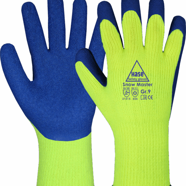 Hase SNOW MASTER Winter Protective gloves latex coated