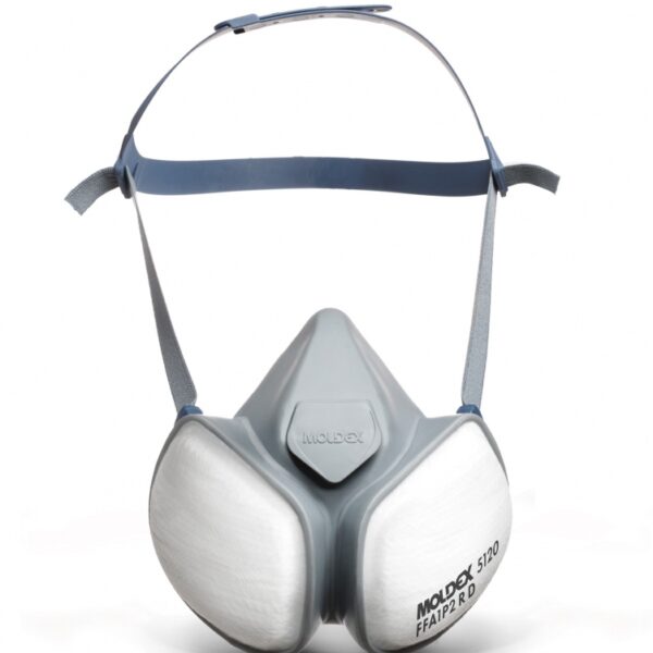 Moldex 5120 Pre assembled ready to use disposable half mask FFA1 P2 R