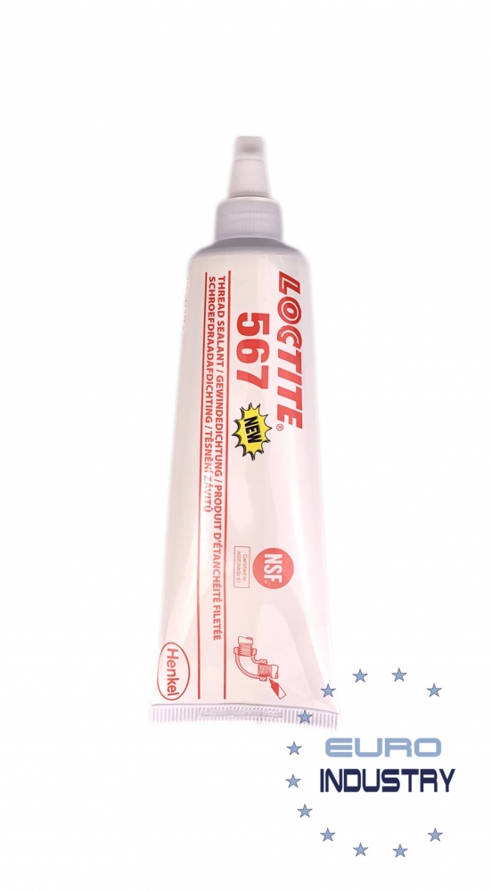 Loctite 567 Pipe Thread Sealant for metal fittings low strength 250ml