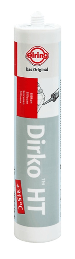 Elring 610.023 Dirko HT silicone sealing compound grey 310ml cartridge