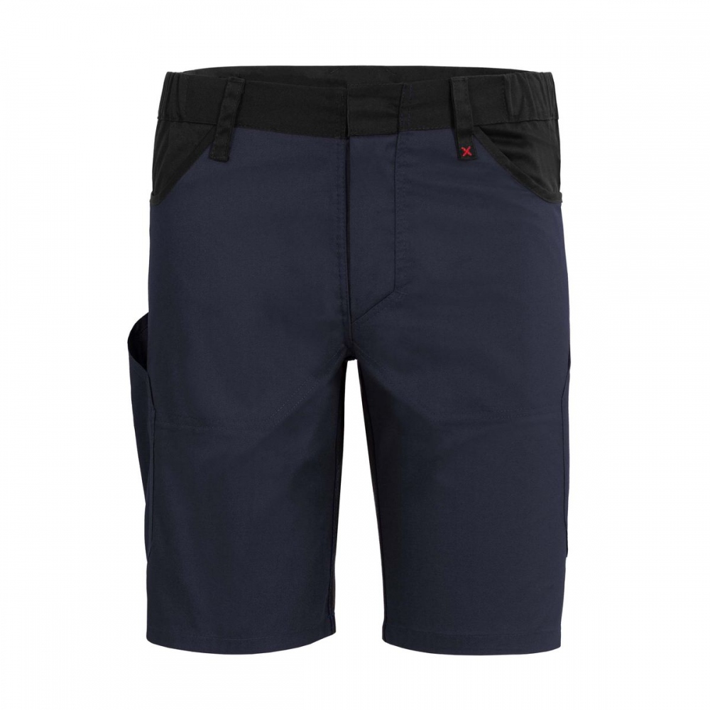 Qualitex 61936QX6 X-SERIE Men's working shorts navy/black