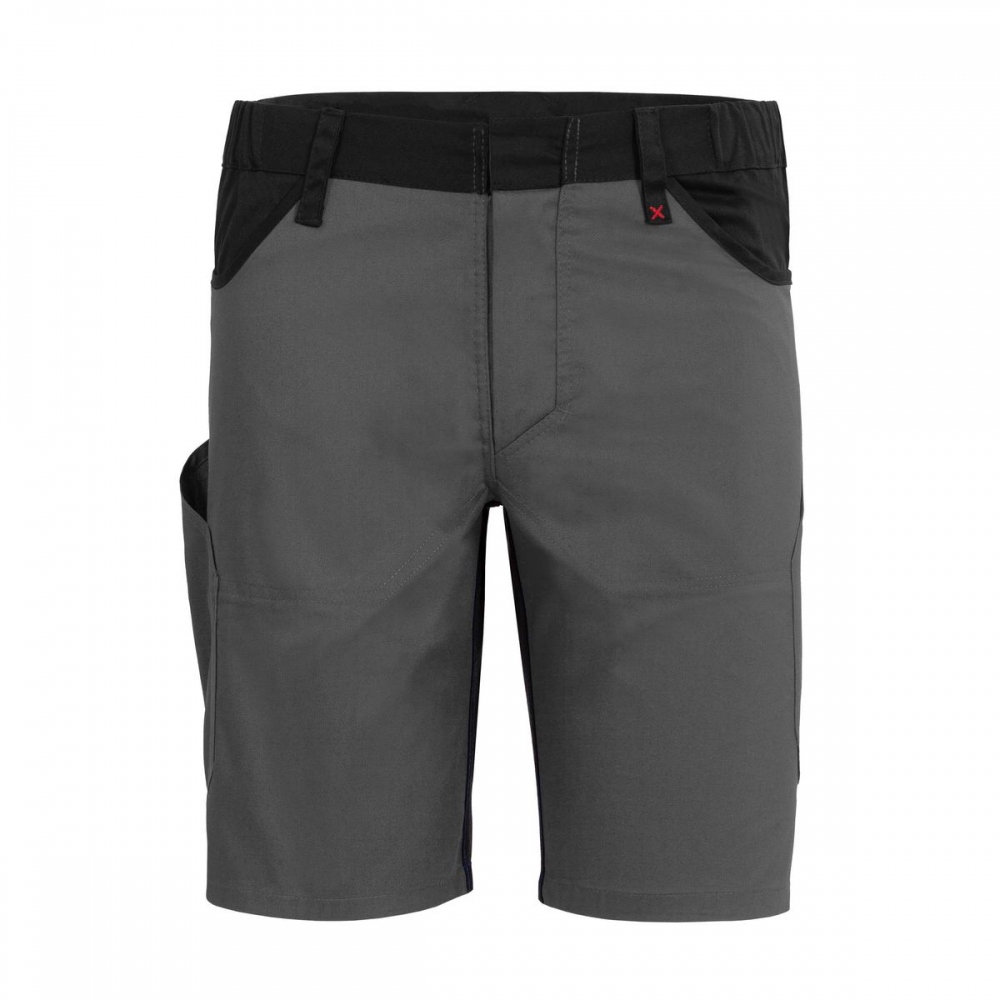 Qualitex 61936QX7 X-SERIE Men's working shorts gray/black