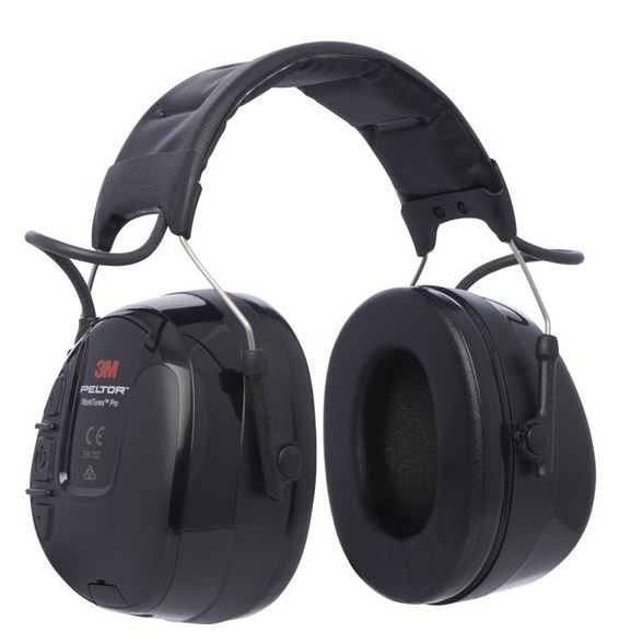 3M Peltor Work Tunes  Pro FM Radio headset headband
