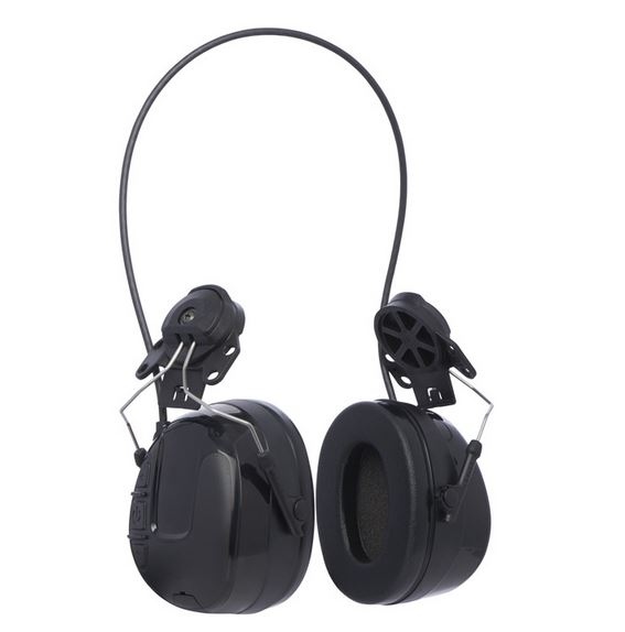 3M PELTOR WorkTunes Pro FM Radio headset black helmet type