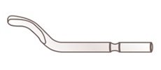 Martor 797.50 360° SWIVEL BLADE Deburring blade - 3.20mm