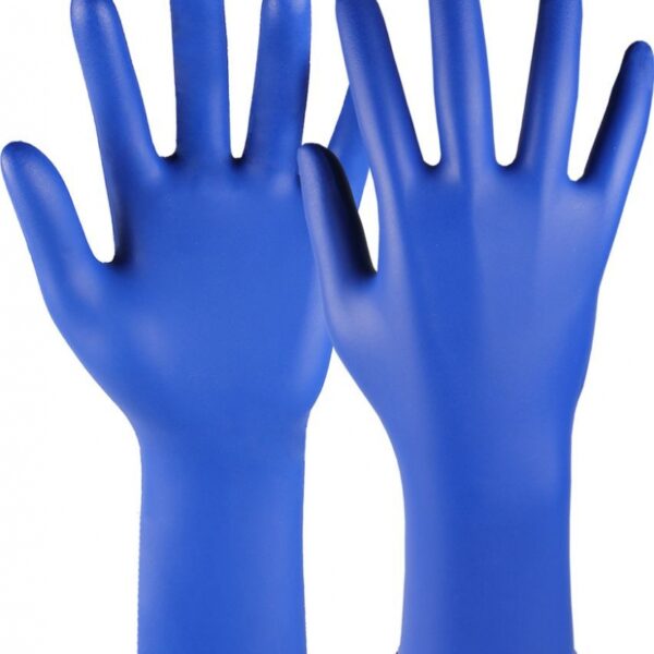 Hase Dresden Plus Box of 50 chemical resistant disposable nitril glove