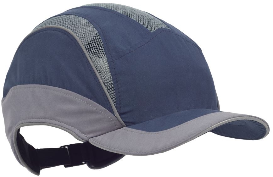 3M Scott FB3 ELITE safety cap navy blue-grey shortened visor 55mm