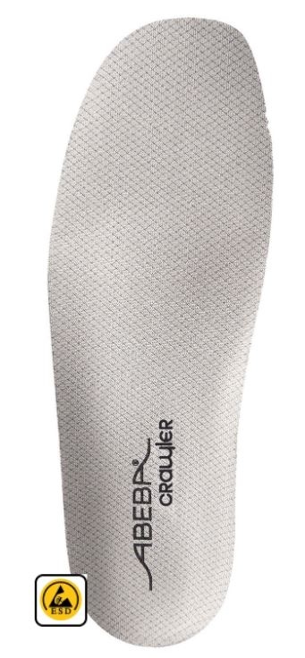 Abeba 351920 Active Comfort Insole for Crawler ESD