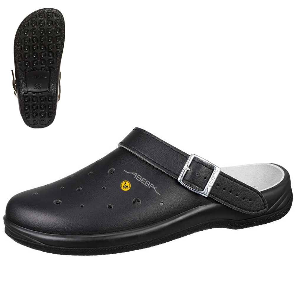 Abeba 38330 Arrow Clogs OB ESD SRA