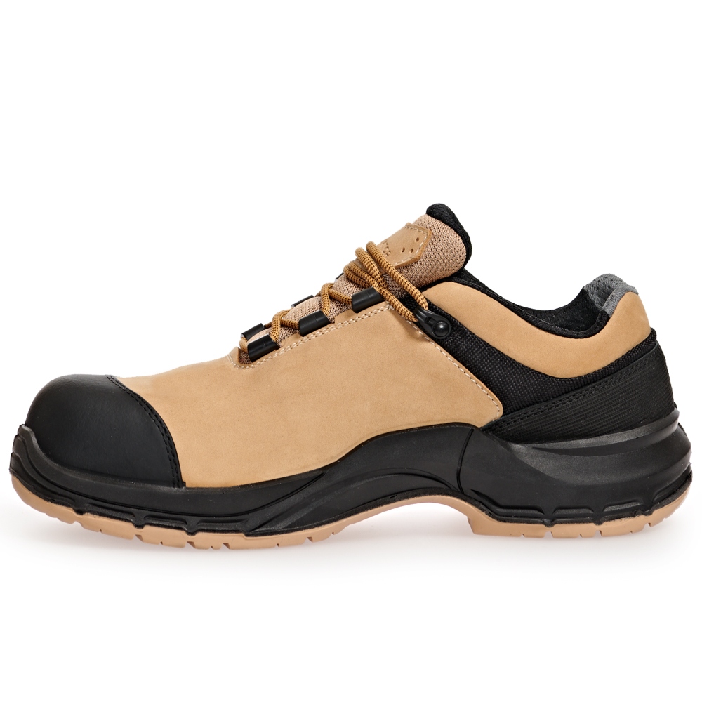 Abeba 5005850 CONSTRUCT Low safety shoes metal-free beige S3 SRC