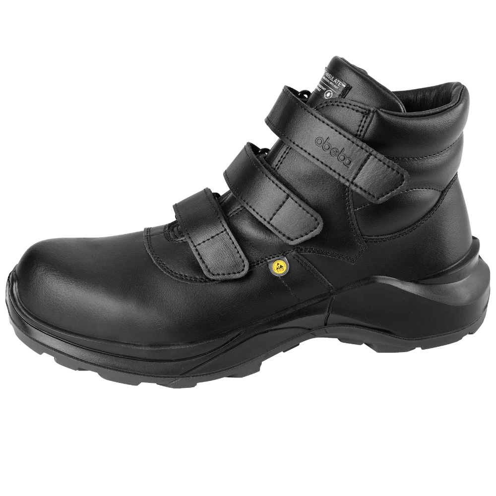 Abeba 5010874 FOOD TRAX High safety shoes smooth leather black S3 ESD