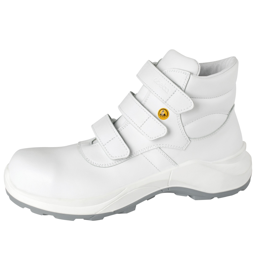 Abeba 5012859 FOOD TRAX High safety shoes smooth leather white S3 ESD