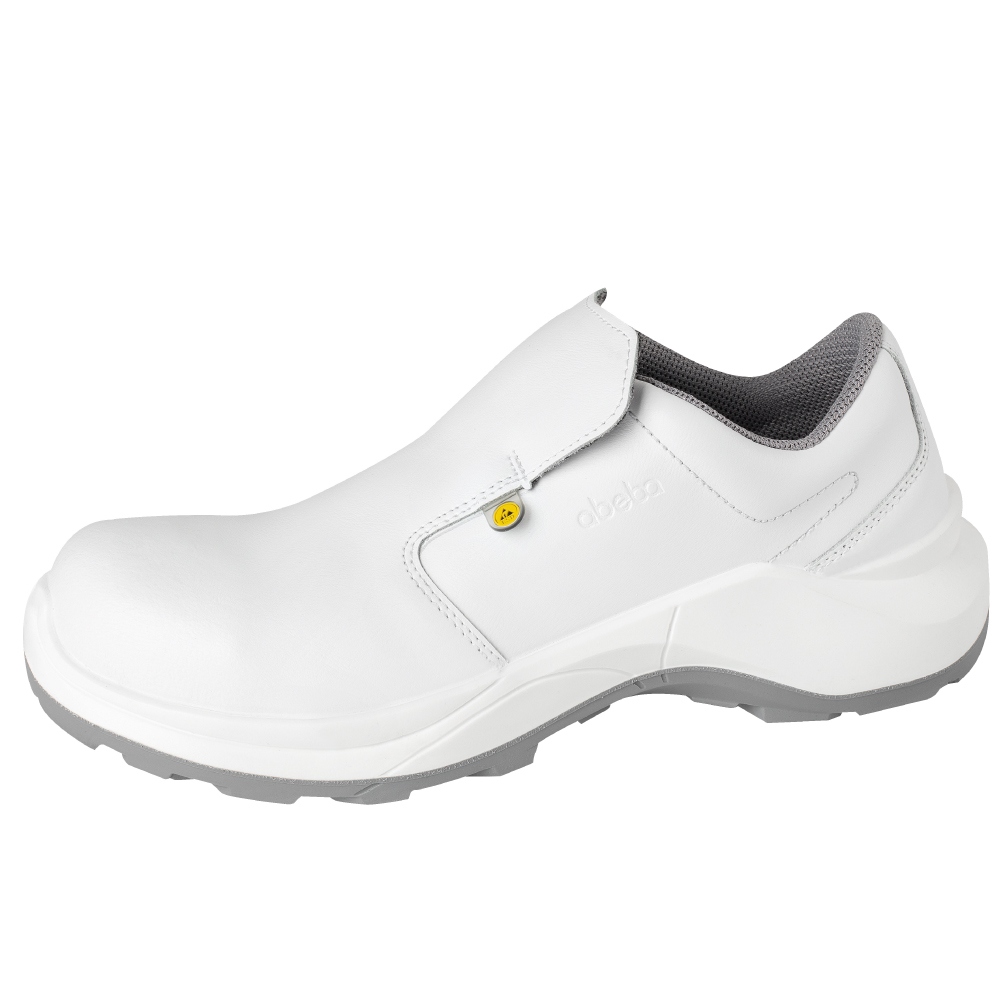 Abeba 5012860 FOOD TRAX Slip-on shoes safety toes white S3 ESD