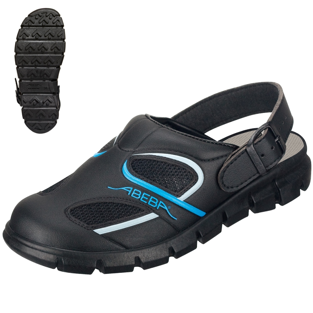 Abeba 7341 Dynamic Clogs with heel strap OB SRC