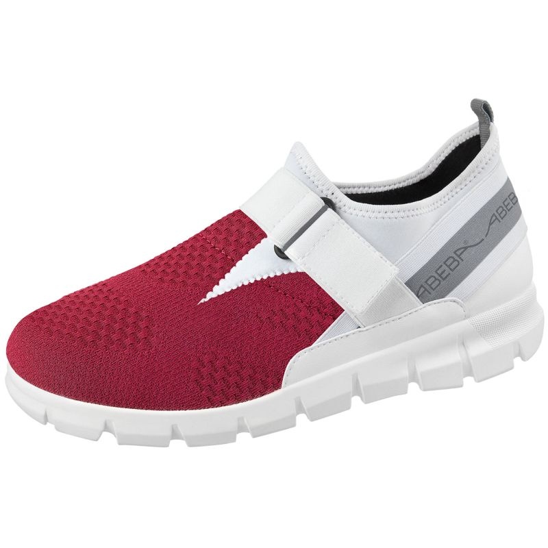Abeba 7374 Dynamic Flow Work shoes slip-on shoes red/white O1 FO SRC