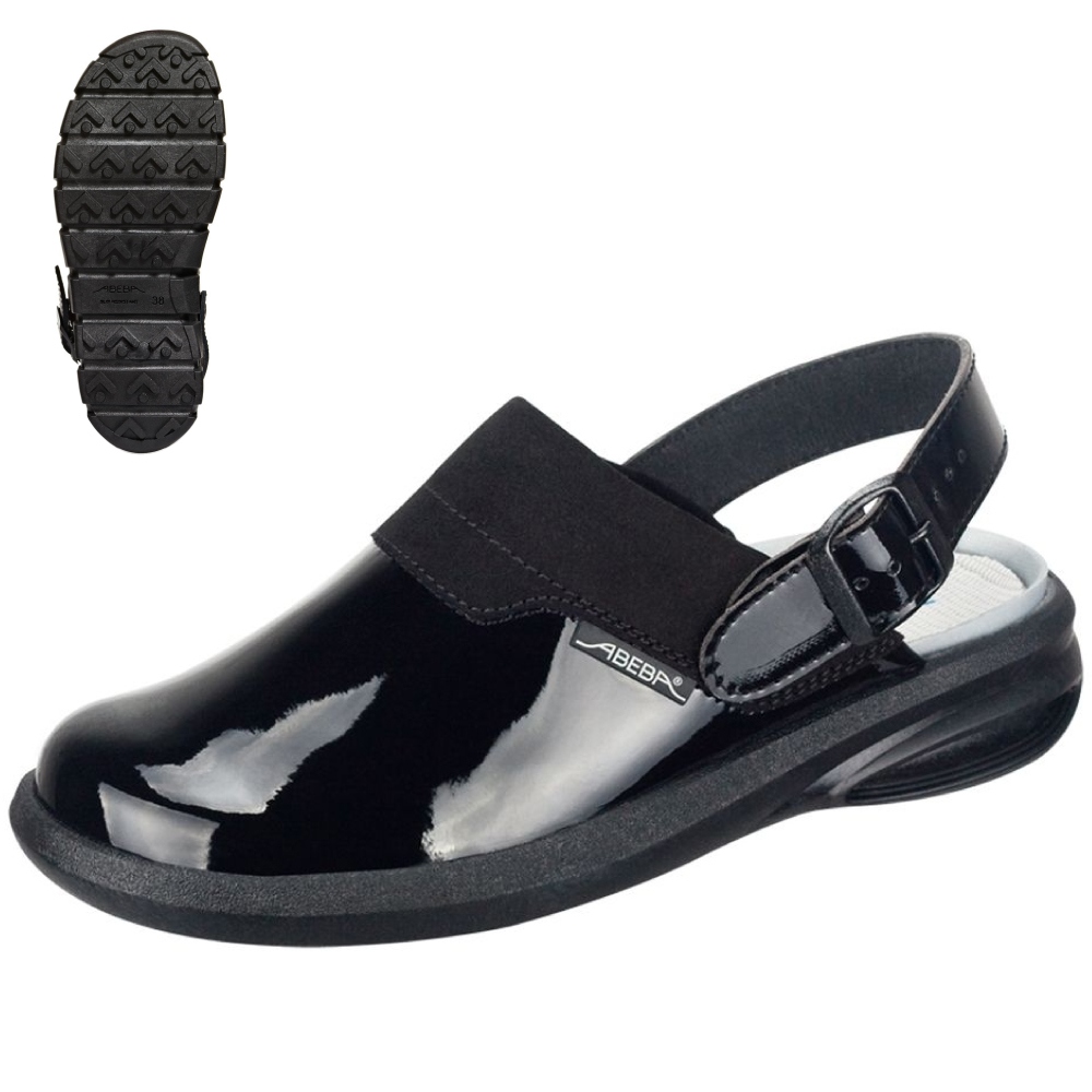 Abeba 7621 Easy Clogs with heel strap OB SRC