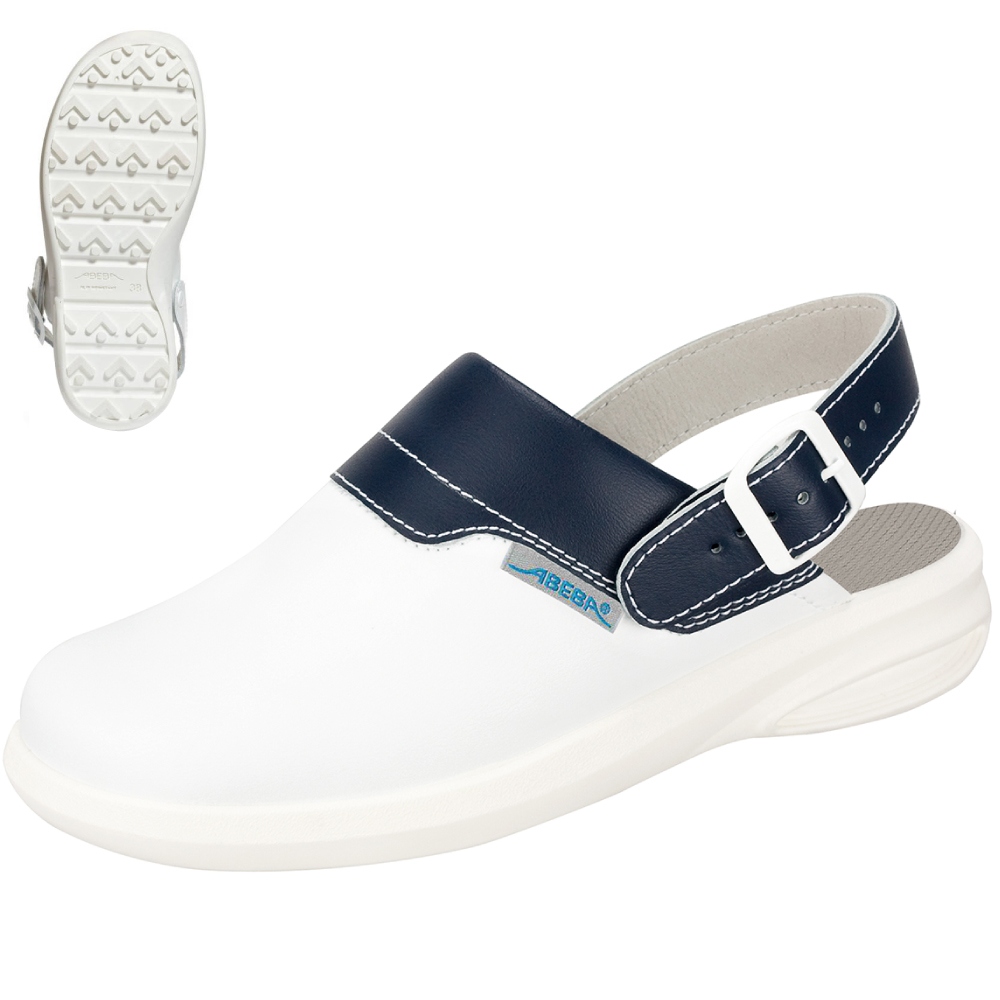 Abeba 7622 Easy Clogs with heel strap OB SRC