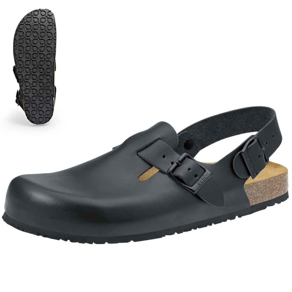 Abeba 8045 Nature Clogs with heel strap OB SRC