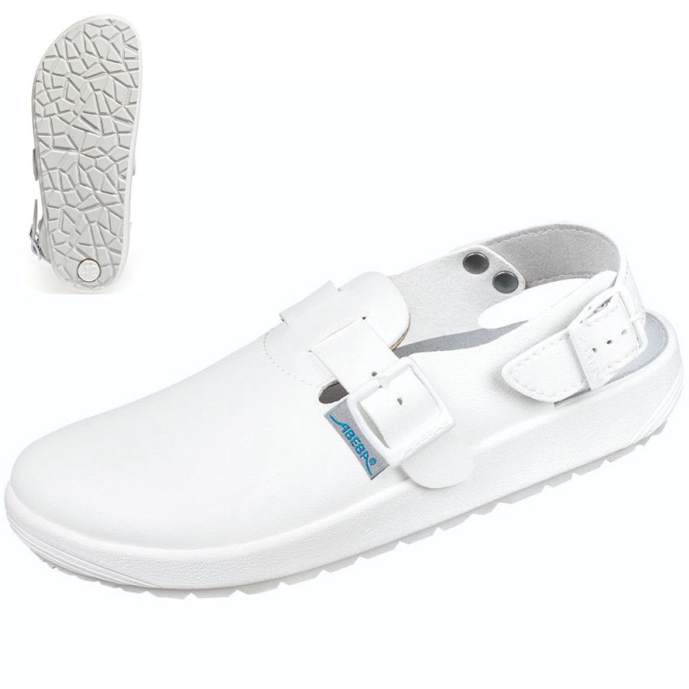 Abeba 970111 Rubber Clogs with heel strap OB SRC