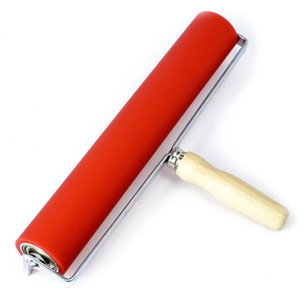 Abig 131310 Professional Ink-and Press Roller 5cm x 30cm with support