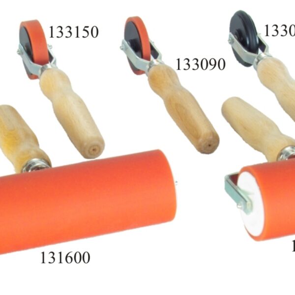 Abig 131600 Press Roller, 5cm x 15cm, nickel plated iron support