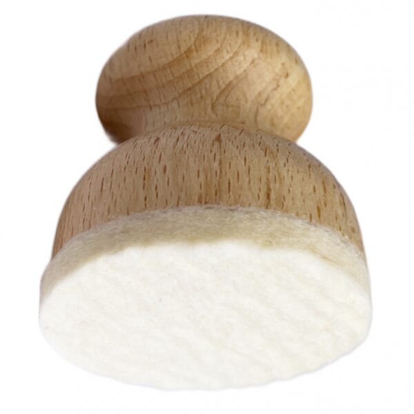 Abig 170100 Hand rubber with felt base, 5,5cm x 0,5cm