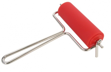 Abig 130200 Ink Roller, nickel plated rod 3cm x 9cm