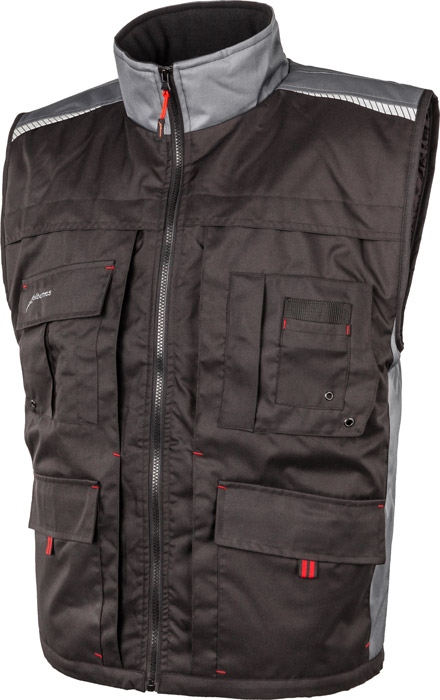 Albatros 279310 ® Edison worker vest, black-grey