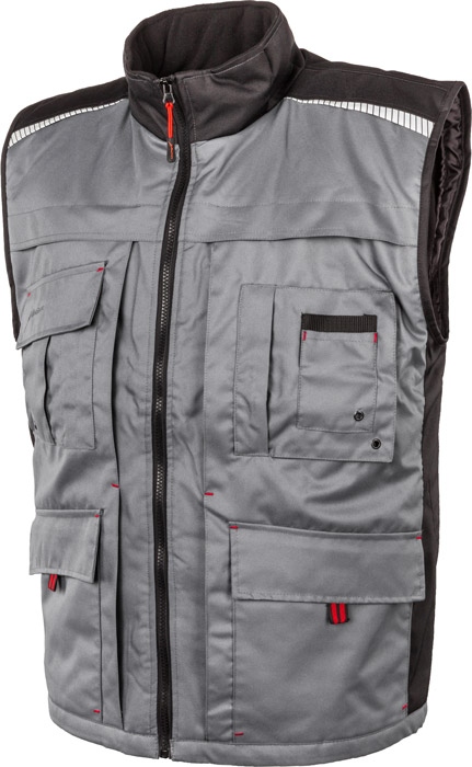 Albatros® 27.931.0 Edison worker vest, grey-black S-4XL