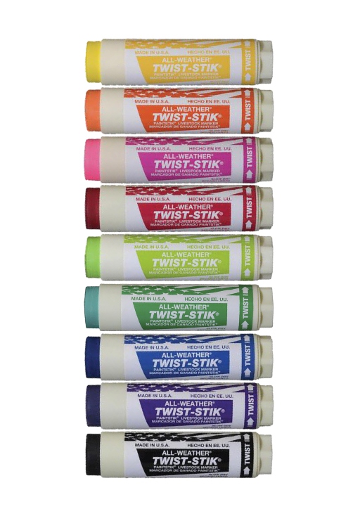 ALL-WEATHER Twist-Stik non-toxic Livestock Marker 3,2 x 12cm