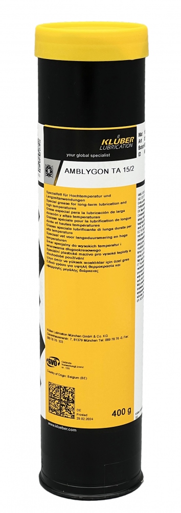 Klüber AMBLYGON TA 15/2 Special grease for longterm lubrication 400g