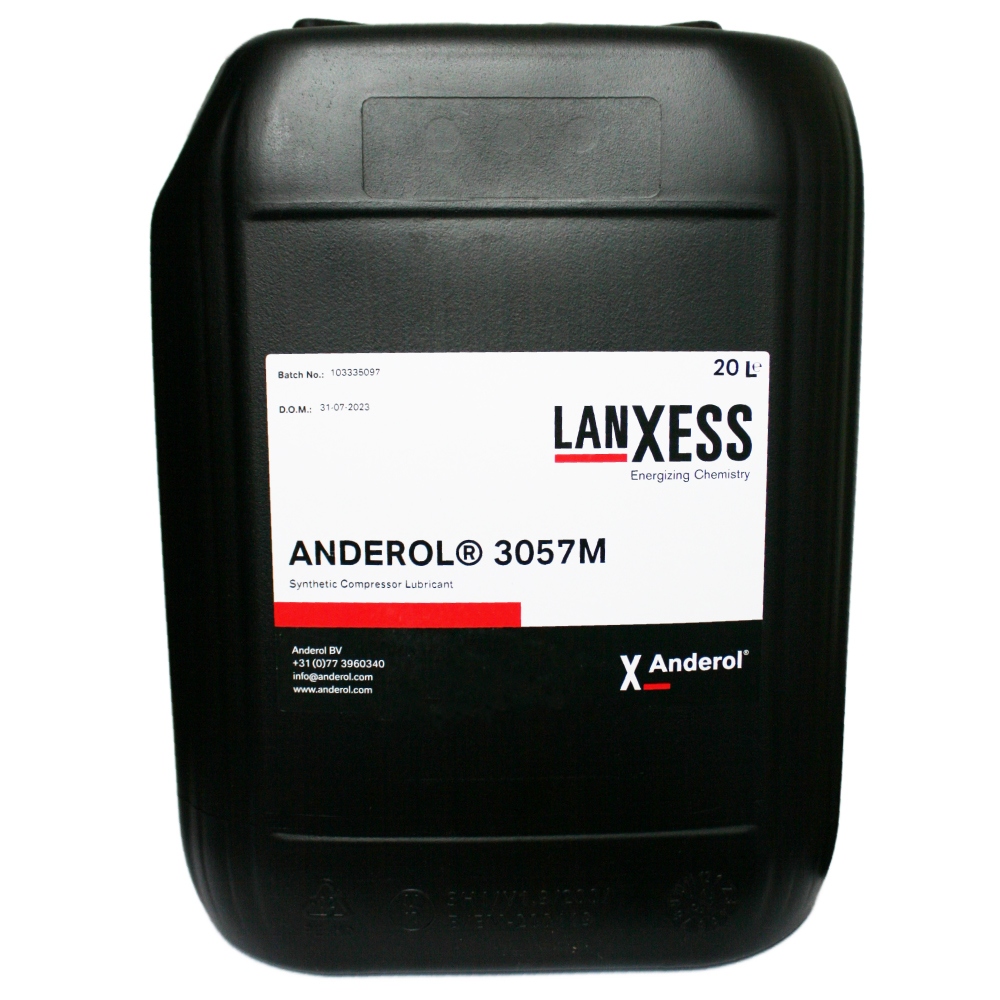 Anderol 3057M Synthetic PAO compressor oil L-DAJ 20L canister