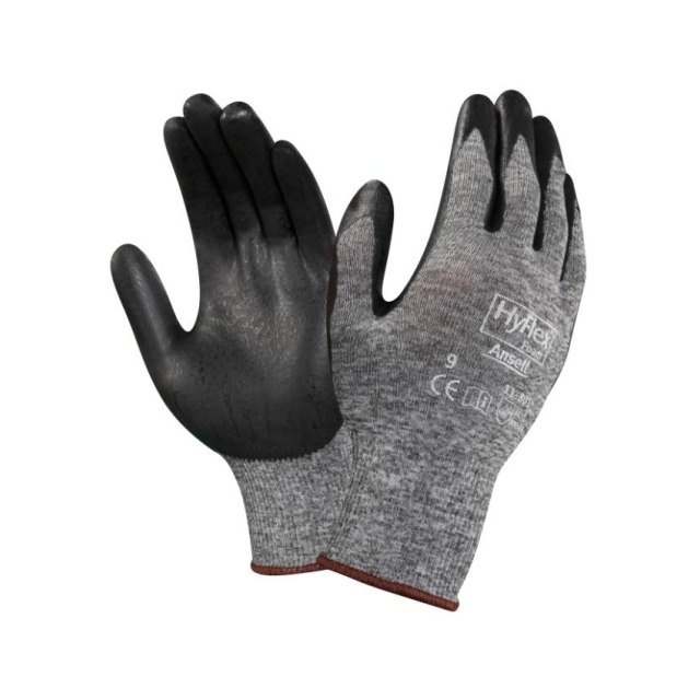 Ansell Hyflex 11-801 Mechanical nitrile foam protective gloves 6-11