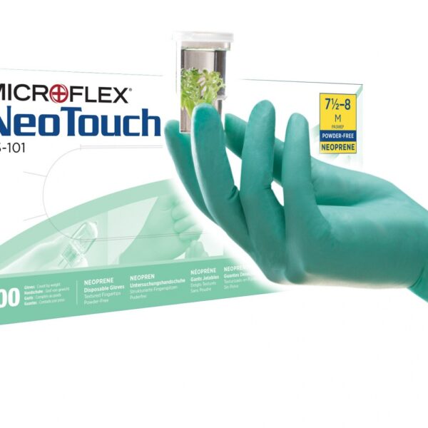 Ansell NeoTouch 25-101 Neoprene chemical resistant disposable gloves