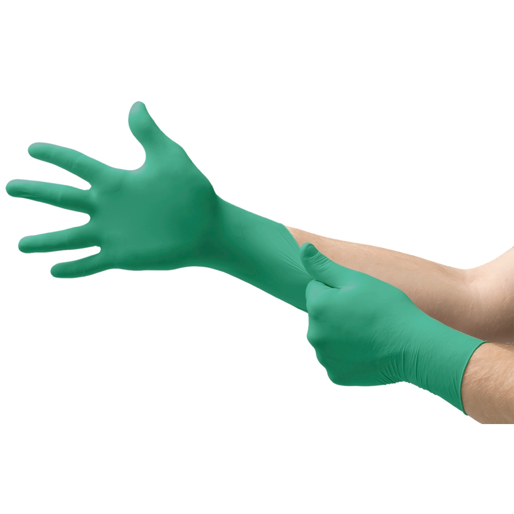 Ansell TouchNTuff 92-500 Soft nitrile powdered gloves 100 pcs