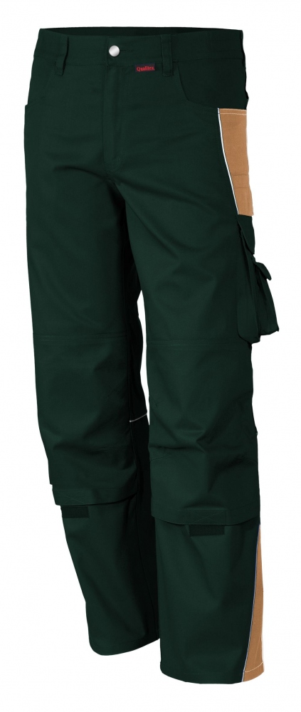 Qualitex PRO 61938TC1 Working trousers olive-khaki