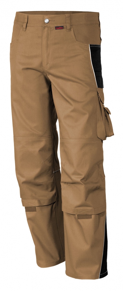 Qualitex PRO 61938TC3 Working trousers khaki-black